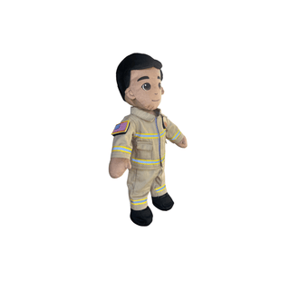 Firefighter Plush Doll, Custom Recordable Comfort Doll