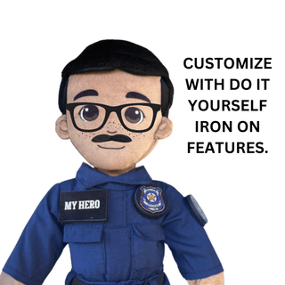 My Hero™ Police Officer Doll | Custom Recordable Plush