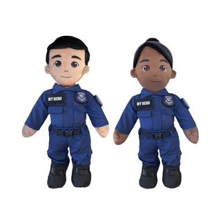 My Hero™ Police Officer Doll | Custom Recordable Plush Female