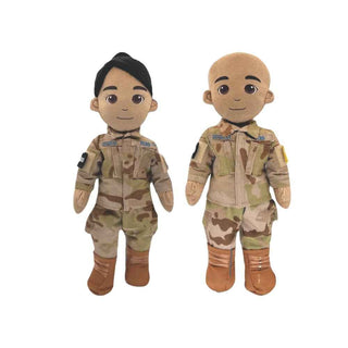 My Hero™ Space Force Daddy Doll | Recordable Plush Female