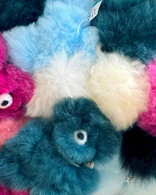 Fantasy Alpaca Stuffed Animal - Bear - Micro 7" Plushie Depot