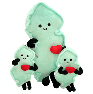 New Jersey Mini Stuffed Magnet – 4-Inch Collectible | Stuffed States USA