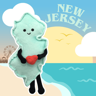New Jersey Stuffed State Plush – Collectible & Educational | Stuffed States USA