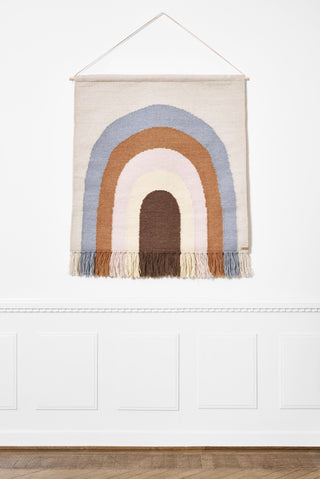 Follow The Rainbow Wall Rug - Multi