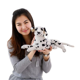12" Realistic Dalmatian Plush Toy Stuffed Animals - Plushie Depot