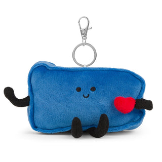 Pennsylvania Stuffed State Keychain – Plush Keystone State Bag Charm Blue