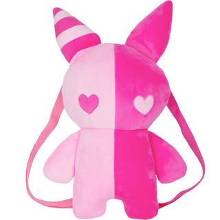 Rabbit Plush Backpack 20" (Pink) - Plushie Depot