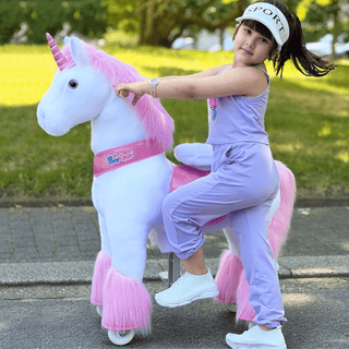 Model U® Unicorn Ride-On Toy Age 4–7 – Pink
