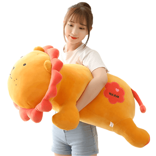 Cute Giant Lying Lion Plush Toys | Plushie Depot