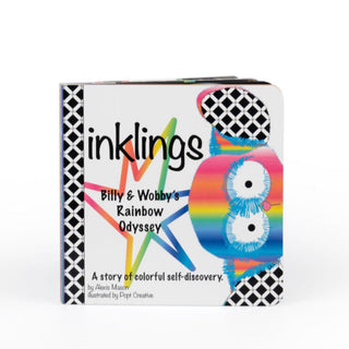 Rainbow Wobby Inklings Plush Toy & Board Book Gift Set