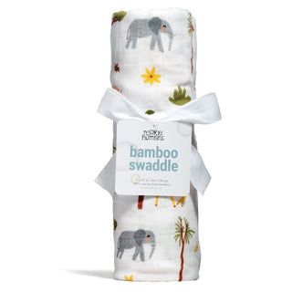 In The Savanna bamboo swaddle Plushie Depot