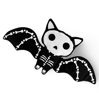 Skeleton Bat 9" Plush