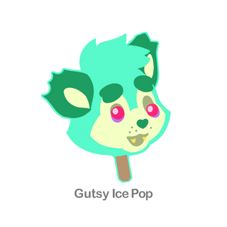 Small Enamel Pins Gutsy Ice Pop