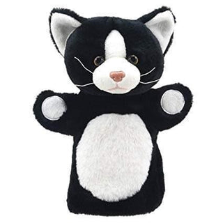 Animal Puppet Buddies - Cat Black and White