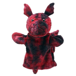 Animal Puppet Buddies - Dragon (Red) | Plushie Depot