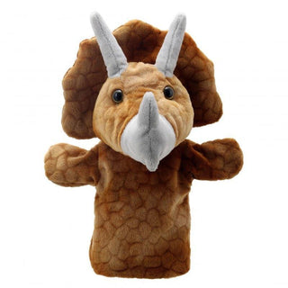 Animal Puppet Buddies - Triceratops | Plushie Depot