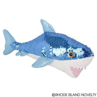 18" Great White Sequin Shark