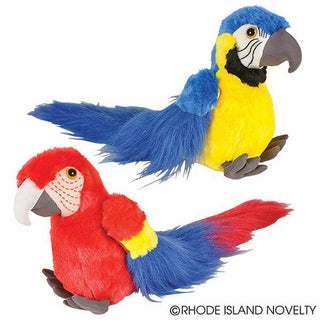 8" Animal Den Macaw Plush Plushie Depot