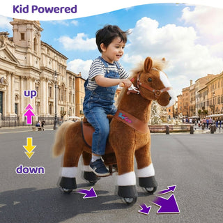 Model U® Ride-On Pony Age 3-4 Brown