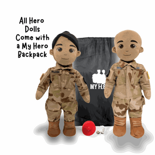 My Hero™ Army Soldier Daddy Doll | Custom Recordable Plush