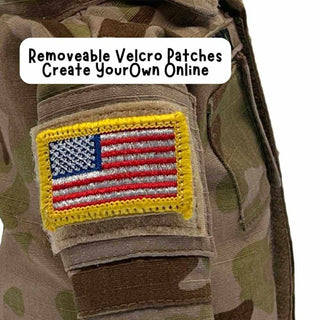 My Hero™ Army Soldier Daddy Doll | Custom Recordable Plush