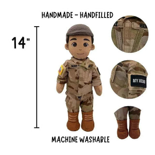 My Hero™ Daddy Doll Air Force | Custom Recordable Plush