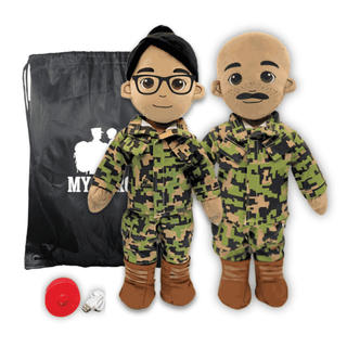 My Hero™ Daddy Doll Marine | Custom Recordable Plush