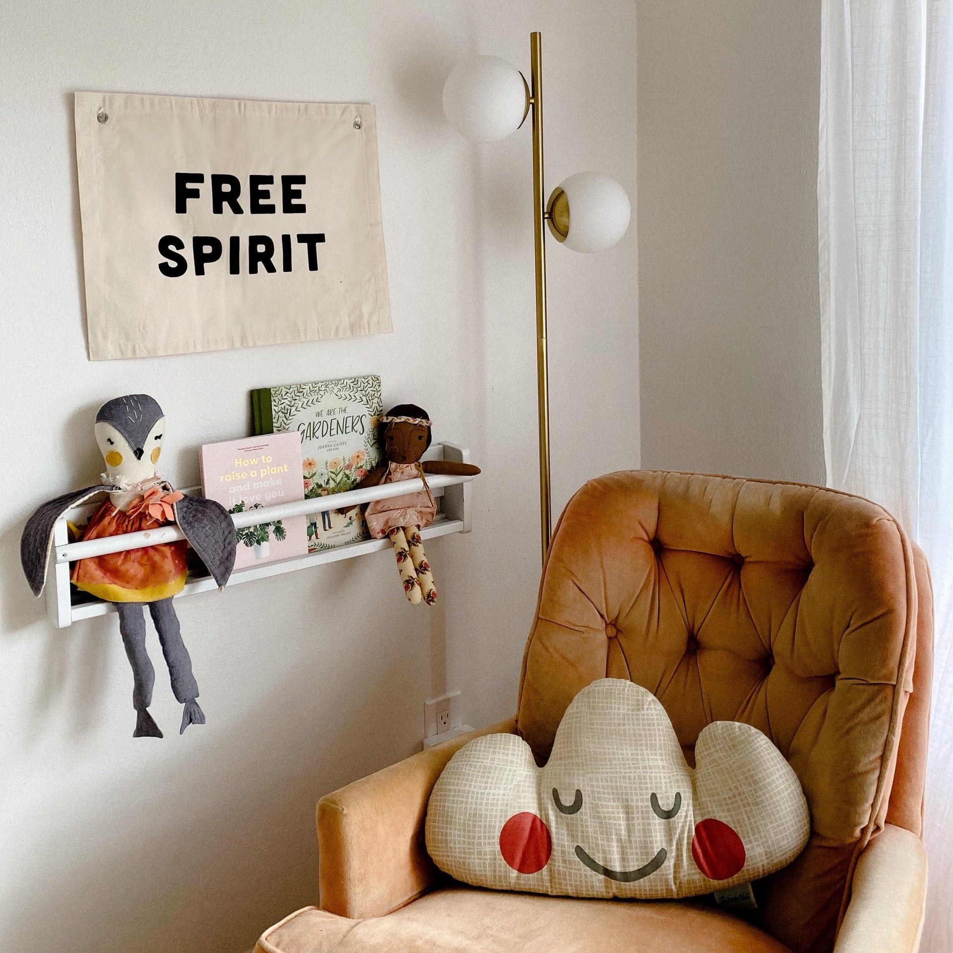 free spirit banner Wall Hanging - Plushie Depot