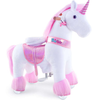 Model U Ride-On Unicorn Age 3-5 Pink | Plushie Depot