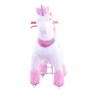 Model U Ride-On Unicorn Age 3-5 Pink | Plushie Depot