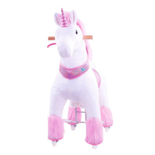 Model U Ride-On Unicorn Age 3-5 Pink | Plushie Depot