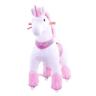 Model U Ride-On Unicorn Age 3-5 Pink | Plushie Depot