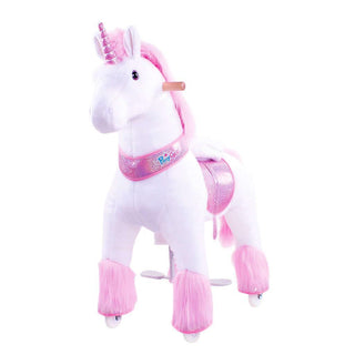 Model U Ride-On Unicorn Age 3-5 Pink | Plushie Depot