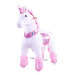 Model U Ride-On Unicorn Age 3-5 Pink | Plushie Depot