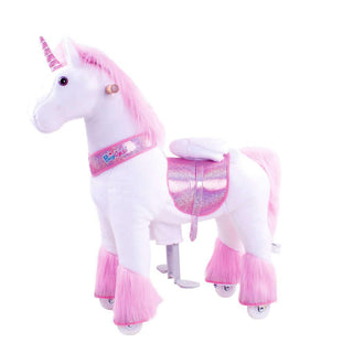 Model U Ride-On Unicorn Age 3-5 Pink | Plushie Depot