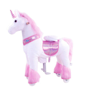 Model U Ride-On Unicorn Age 3-5 Pink | Plushie Depot