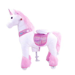 Model U Ride-On Unicorn Age 3-5 Pink | Plushie Depot