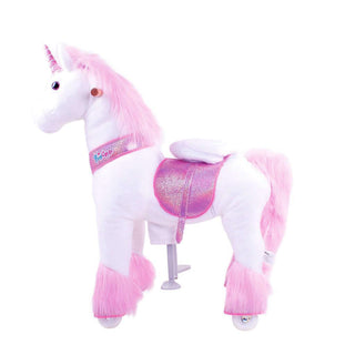 Model U Ride-On Unicorn Age 3-5 Pink | Plushie Depot