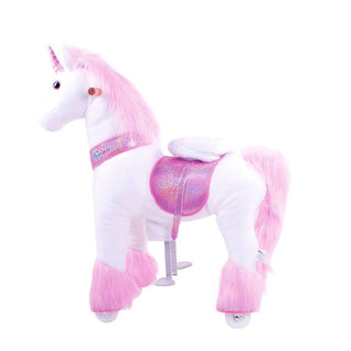 Model U Ride-On Unicorn Age 3-5 Pink | Plushie Depot