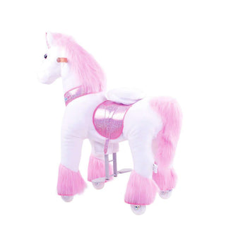 Model U Ride-On Unicorn Age 3-5 Pink | Plushie Depot