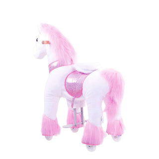 Model U Ride-On Unicorn Age 3-5 Pink | Plushie Depot