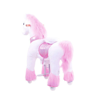 Model U Ride-On Unicorn Age 3-5 Pink | Plushie Depot