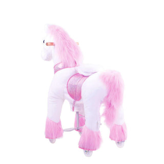 Model U Ride-On Unicorn Age 3-5 Pink | Plushie Depot