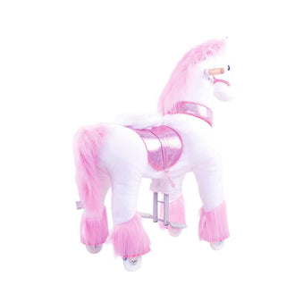 Model U Ride-On Unicorn Age 3-5 Pink | Plushie Depot