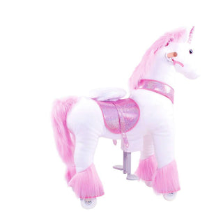 Model U Ride-On Unicorn Age 3-5 Pink | Plushie Depot