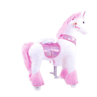 Model U Ride-On Unicorn Age 3-5 Pink | Plushie Depot