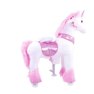 Model U Ride-On Unicorn Age 3-5 Pink | Plushie Depot