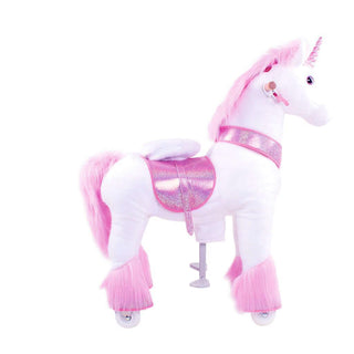 Model U Ride-On Unicorn Age 3-5 Pink | Plushie Depot