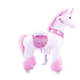 Model U Ride-On Unicorn Age 3-5 Pink | Plushie Depot