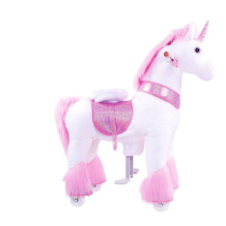 Model U Ride-On Unicorn Age 3-5 Pink | Plushie Depot